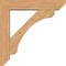 Ekena Millwork Legacy Slat Smooth Bracket w/ Offset Brace, Western Red Cedar, 7 1/2"W x 38"D x 38"H BKT0806X38X38LEC06SWR - alternate 3